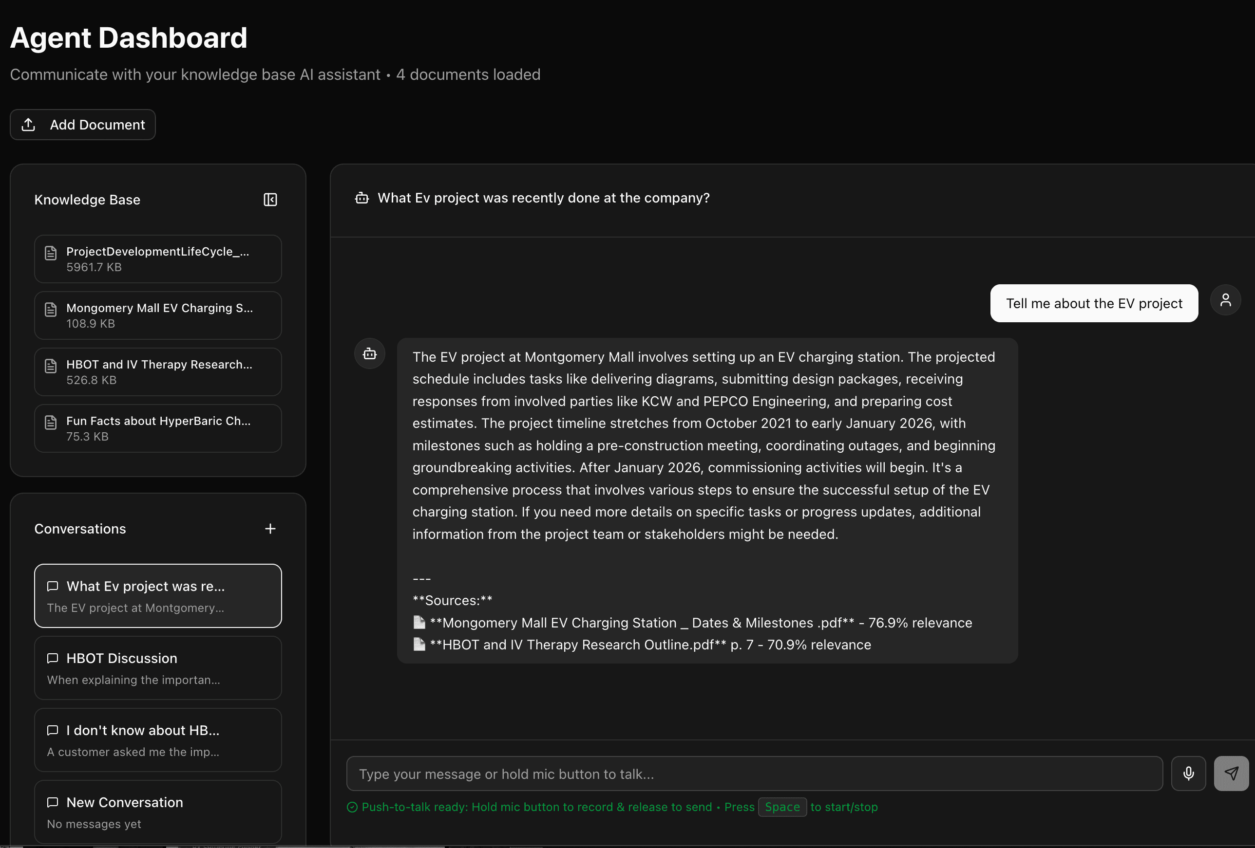 Agentic Company Document Retrieval