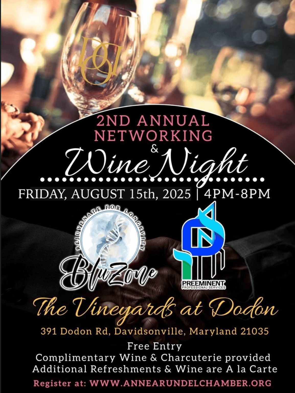 2nd Annual Networking & Wine Night